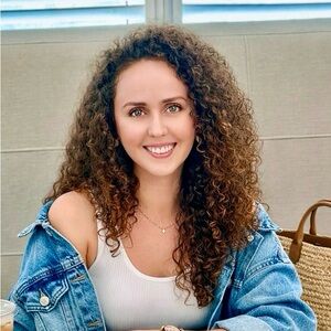 Denim Jacket with White Tank Top